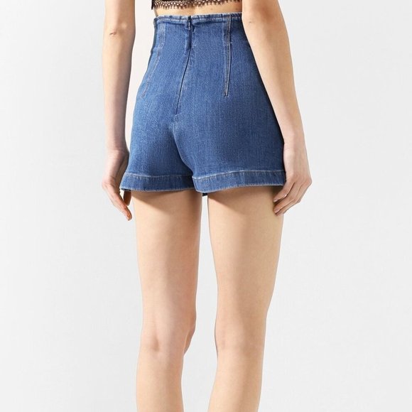 VERSACE Denim Shorts Size 26,29 Women's $595 - Picture 3 of 14